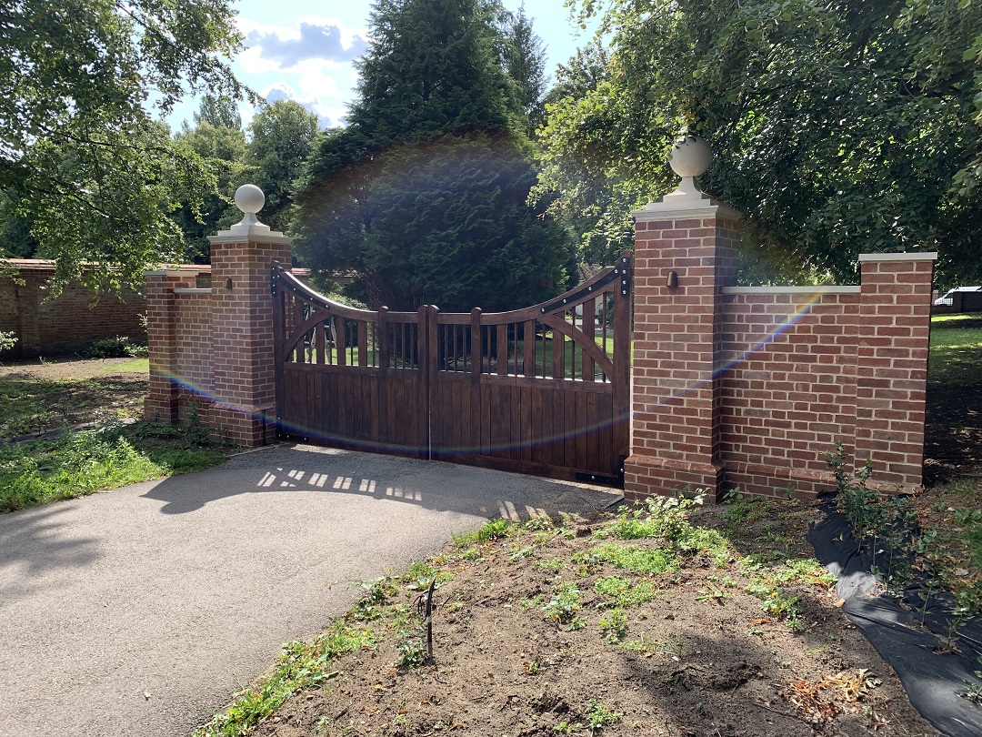 100 year old gates, Snape Suffolk